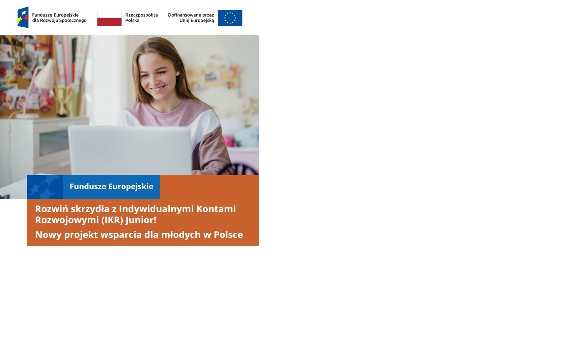 Stypendia dla młodzieży z rodzin o niskich dochodach oraz umieszczonych w pieczy zastępczej IKR