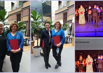 Pani Marlena Krzyżostaniak-Klecha, Pani Anna Winczura oraz Pani Marta Chowaniec