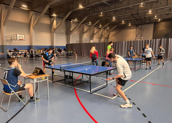 Uczniowie podczas turnieju