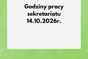 Sekretariat w Dzień Edukacji Narodowej